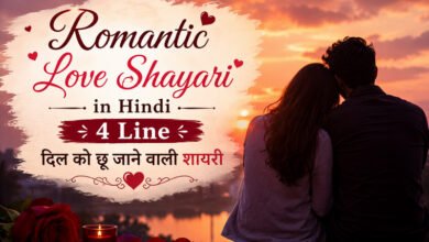 Romantic Love Shayari in Hindi
